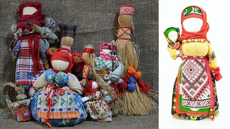 Die Motanka-Puppe kann mit eigenen Händen hergestellt werden
