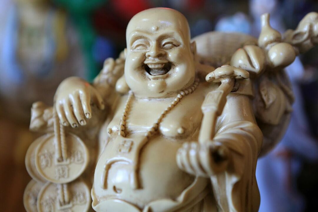 Amulett der Familiengesundheit und des Wohlbefindens - Lachender Buddha